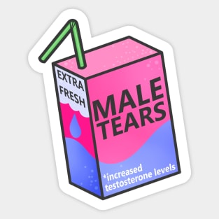 Extra fresh MALE TEARS Sticker